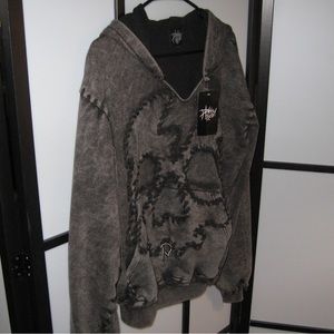 PHOLOH INTERLINKED GREY/BLACK HOODIE